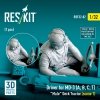 RESKIT RSF32-0082 Driver for MD-3 (A, B, C, T) Mule Deck Tractor (scene 1) (1 pcs) (3D Printed) (1/32)